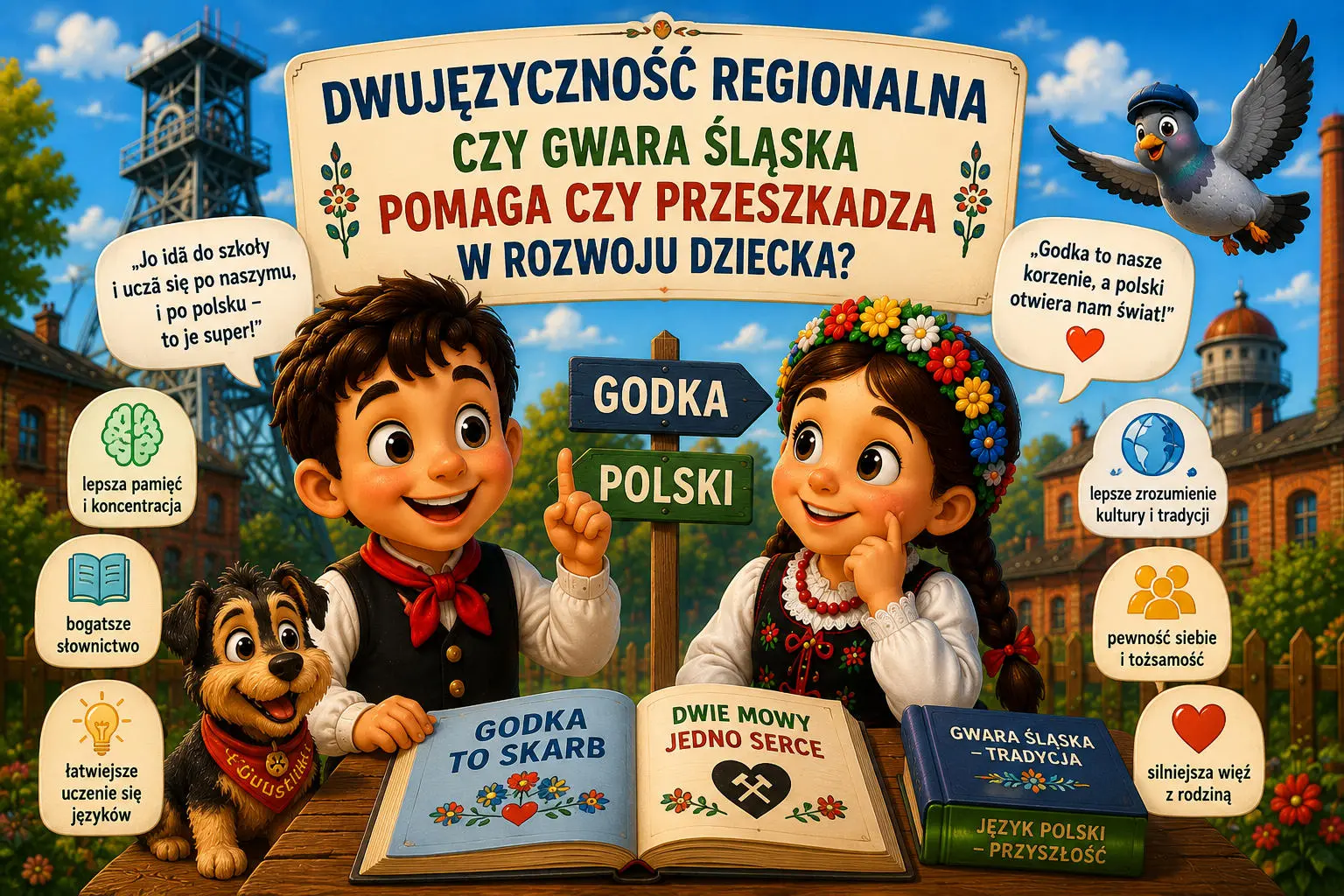 Dwujęzyczność regionalna – czy gwara śląska pomaga czy przeszkadza w rozwoju dziecka
