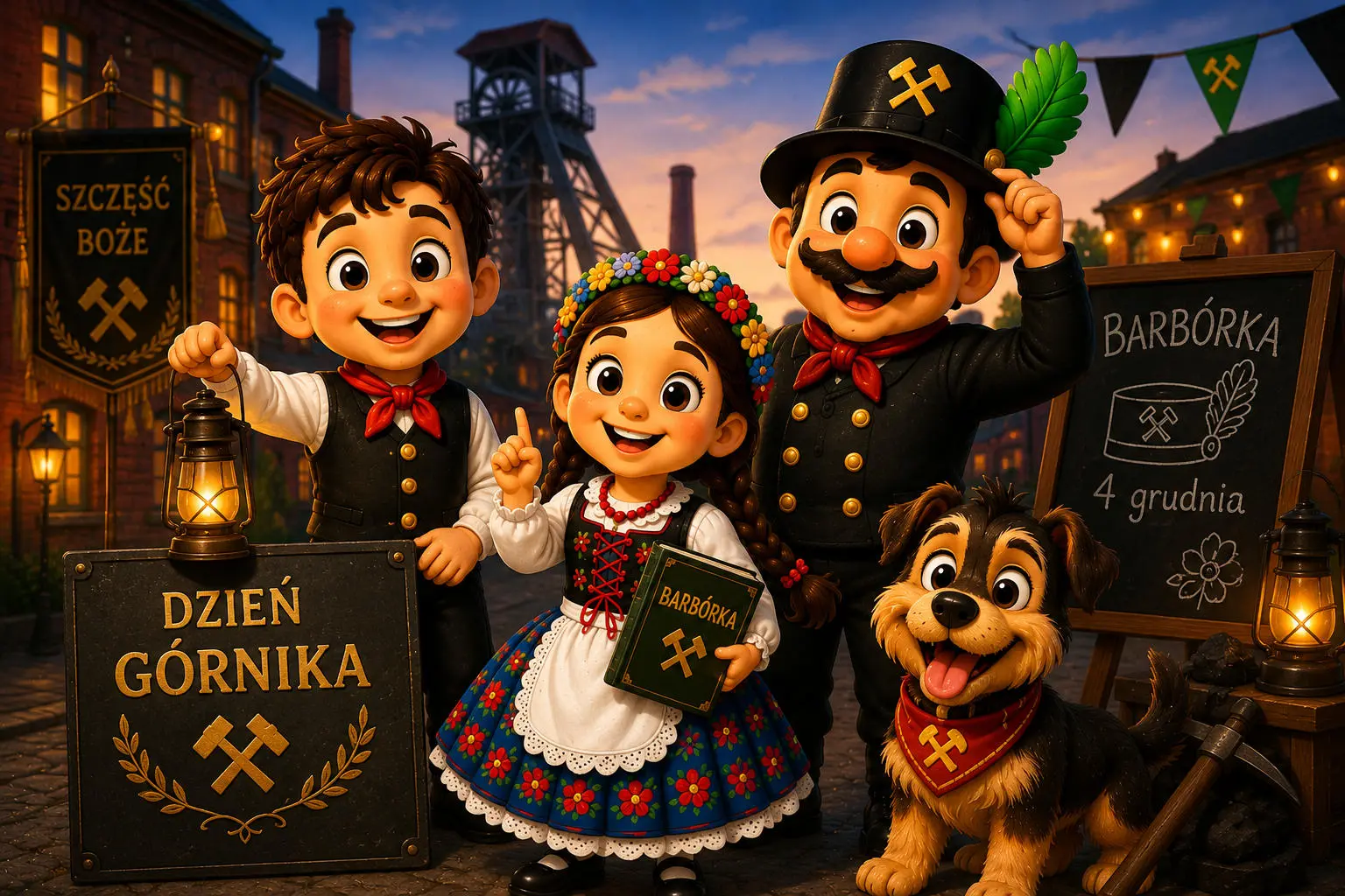 Dzień Górnika dla dzieci — jak wytłumaczyć maluchowi, czym jest Barbórka?