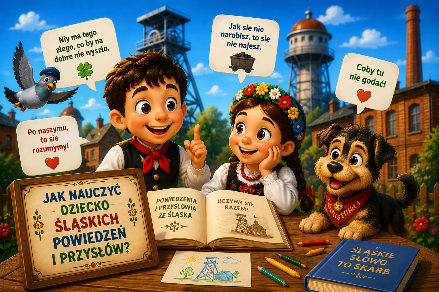 Jak nauczyć dziecko śląskich powiedzeń i przysłów